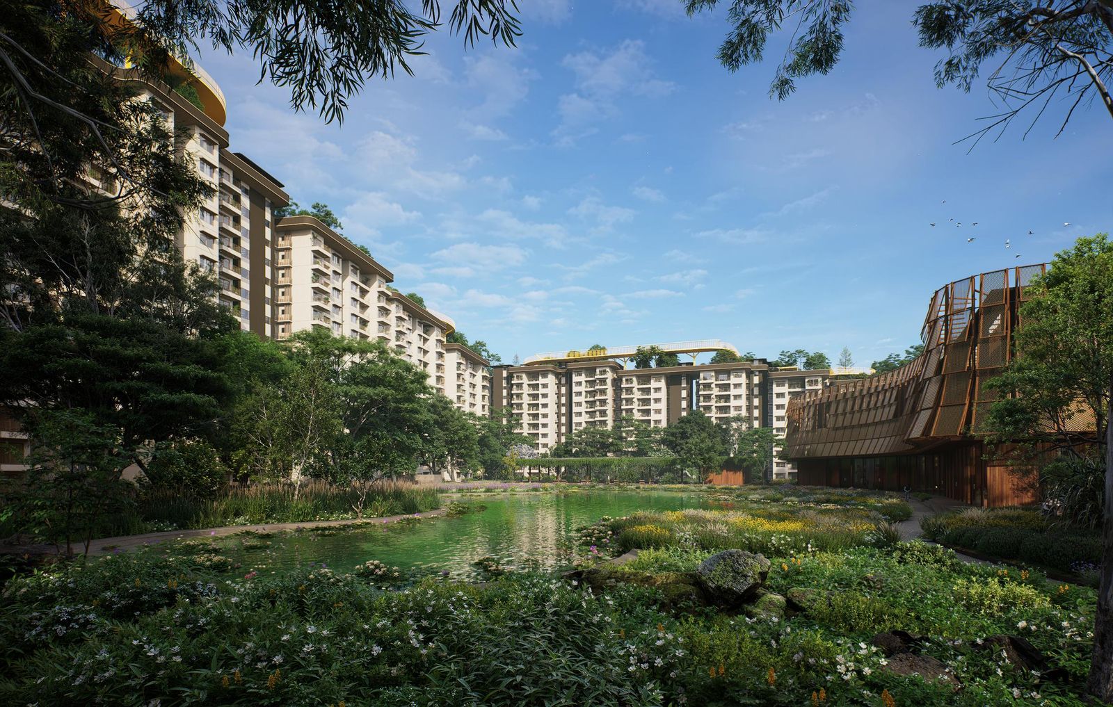 Embassy South Reserve, artist's impression