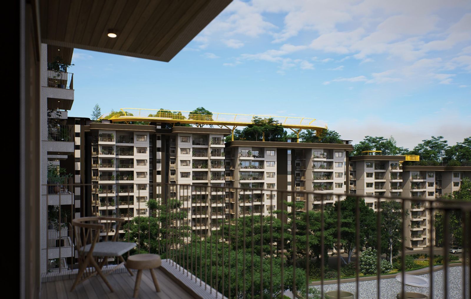 Embassy South Reserve, artist's impression